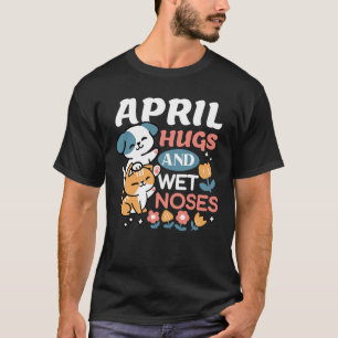 Knuffels, natte neuzen en voorjaarsvibes - speels  t-shirt