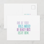 Knuffels op dit moment Briefkaart (Voorkant / Achterkant)