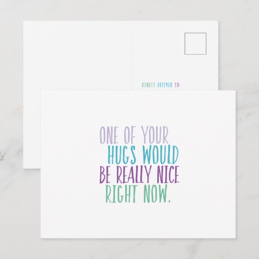 Knuffels op dit moment Briefkaart (Voorkant / Achterkant)