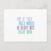 Knuffels op dit moment Briefkaart (Voorkant)