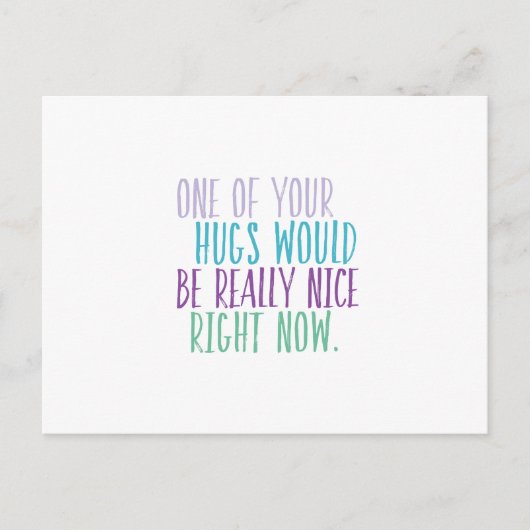 Knuffels op dit moment Briefkaart (Voorkant)