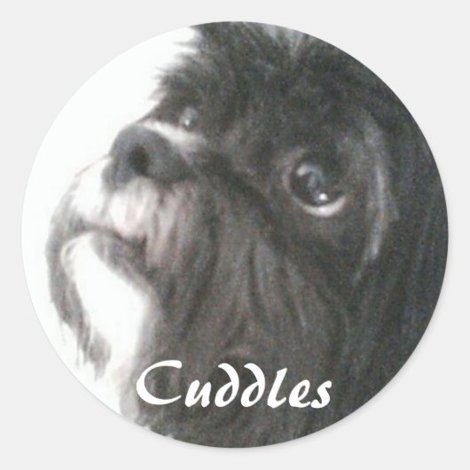 Knuffels Sticker (Voorkant)
