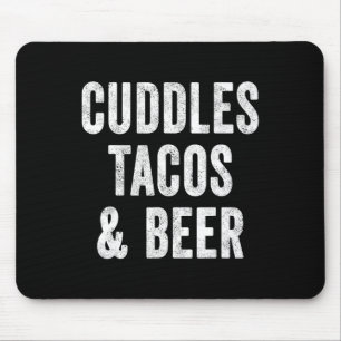 Knuffels Tacos En Bier Liefhebber Vader Cinco De M Muismat