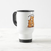 Knuffels van Mama Beer Reisbeker (Voorkant links)