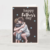 Knuffels voor de beste vader ooit Vaderdag Feestdagen Kaart (Voorkant)