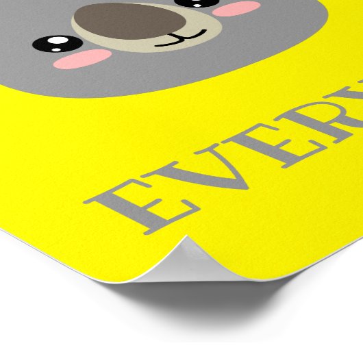 Knuffels voor iedereen! poster (Hoek)