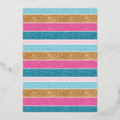 Knuffels zijn dit jaar helemaal in | Leuke familie Folie Feestdagenkaart (Achterkant)