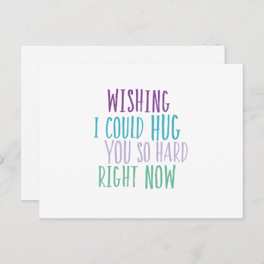 Knuffels zo hard Briefkaart (Voorkant / Achterkant)