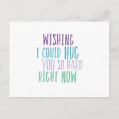 Knuffels zo hard Briefkaart (Voorkant)