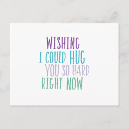 Knuffels zo hard Briefkaart