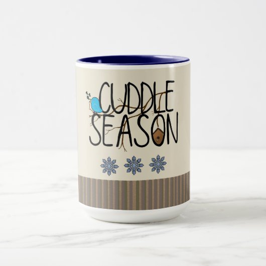 Knuffelseizoen Mok met Bird House (Midden)