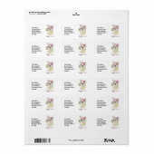 Knuffelseizoen Puppylabel Etiket (Full Sheet)