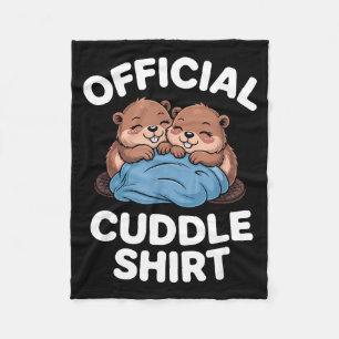 Knuffelshirt Schattige Bevers Knuffelen  Fleece Deken
