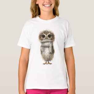 Knuffelsjaal Baby Uil Kinderen T-shirt