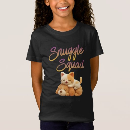 Knuffelteam  t-shirt (Voorkant)