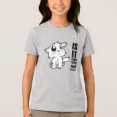 Knuffeltijd Tri-Blend Shirt (Voorkant)