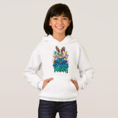 🌈🐻 Knuffeltrui met capuchon voor kinderen T-shir (Voorkant volledig)