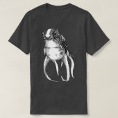Knuffelvis Subnautica TShirt (Design voorkant)
