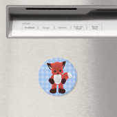Knuffelvos Toon magneet (Insitu (Vaatwasser))