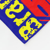 Knuffelwarme fleece Persoonlijke Naam Deken (Hoek)