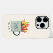 Knuffelweer Waterverf Herfstbladeren Case-Mate iPhone Case (Achterkant (horizontaal))