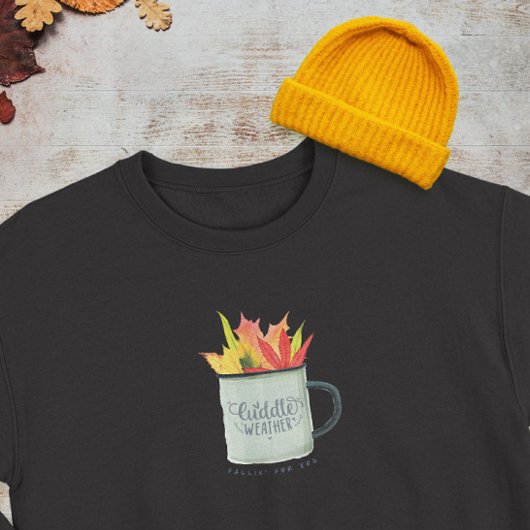 Knuffelweer Waterverf Herfstbladeren Trui