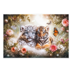 Knuffelwelpen print foto afdruk