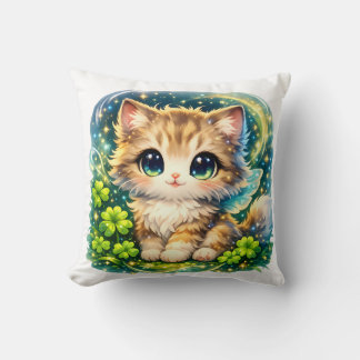 Knuffelzak Magische Kitten | Kawaii Fantasie Kat Kussen