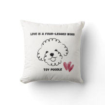 knuffelzak met Toy Poodle