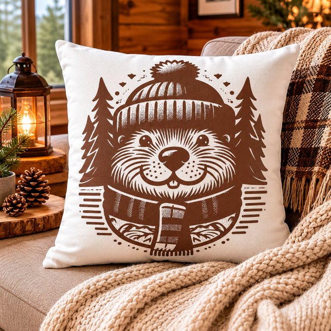 Knuffig Beestje: Adorable Bever Kussen voor Ultima (Cozy Critter: Adorable Beaver Pillow for Ultimate)
