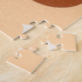 Knuffige Beer en Warme Herfststemming Kunst Legpuzzel (Zijkant)