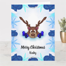 Knuffige Kasky Persoonlijke Rendieren Op Schaatsen