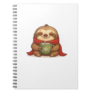 Knuffige Kerstluiaard met Warme Chocolade � Schatt Notitieboek