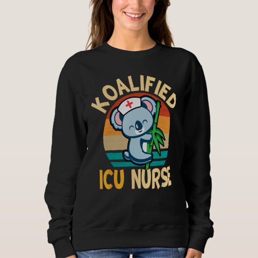 Knuffige Koala Beren Intensive Care Unit Koalified Trui (Voorkant)