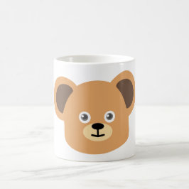Knuffige op maat gemaakte teddybeer knuffel koffiemok