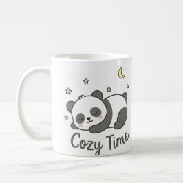 Knuffige Panda Koffiemok | Kawaii Slaande Panda
