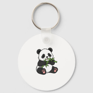 Knuffige Panda Sleutelhanger – Cute Dieren Design