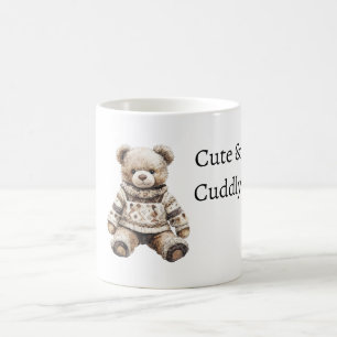 Knuffige teddybeer koffiemok
