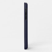 Knuffige teddybeer Navyblauwe iPhone 11 Hoesje (Achterkant/links)