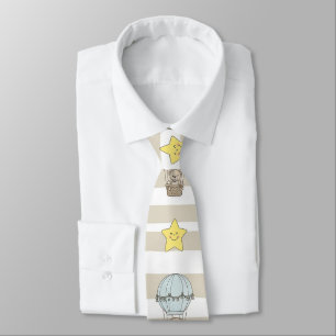 Knuffige Teddyshirt Heet Luchtballon Neutraal Patr Stropdas
