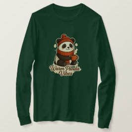 Knuffige & Warme Winter Illustratie T-shirt