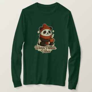 Knuffige & Warme Winter Illustratie T-shirt