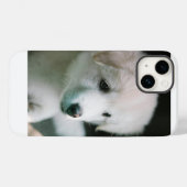 "Knuffige Witte Puppycharm" Case-Mate iPhone Case (Achterkant (horizontaal))