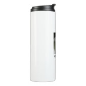 "Knuffige Witte Puppycharm" Thermosbeker (Gedraaid links)