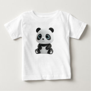 Knuffige zachte babypandatoys rendering