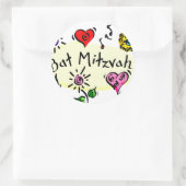 Knuppel Mitzvah Ronde Sticker (Tas)