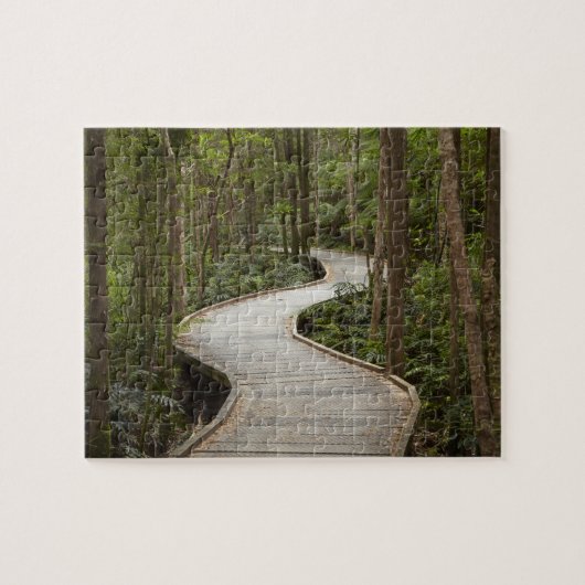 Knuppelpad naar Nelson Falls, Franklin - Gordon Legpuzzel (Horizontaal)