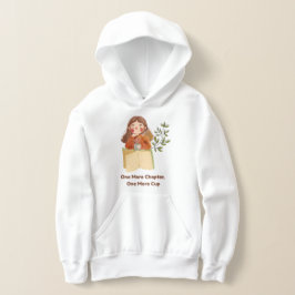 Knus boek- en koffieliefhebber hoodie