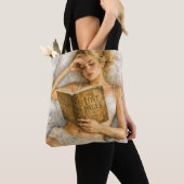 Knus Boekliefhebber Esthetische Kunst Tote Bag (Dichtbij)