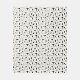 Knus chique cadeau voor kattenliefhebbers fleece deken